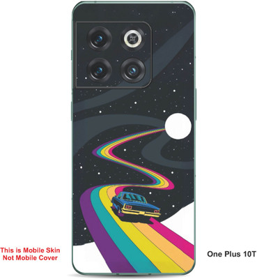 VYBE The Smart Choice One Plus 10T Art Embossed Mobile Skin(GunmokeA10)