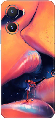 wrap craft VIVO T2X 5G Premium Vinyl Mobile Skin(Multicolor)