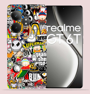 OggyBaba Realme GT 6T 5g Mobile Skin(Sticker Bombing)