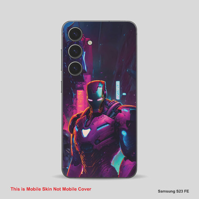 VYBE The Smart Choice Samsng S23 FE Super Hero Mobile Skin(Multy colorQ/21)