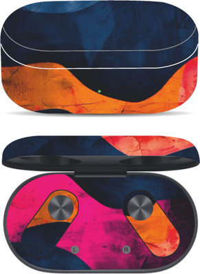 VYBE The Smart Choice OnePlus Nord Buds 2 Abstract Mobile Skin(Multi Colour 39)