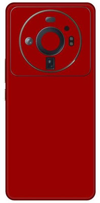 Vcare GadGets Red Matte Xiaomi 12 S Ultra 5G Mobile Skin(Red)