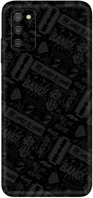 SKINADDA Samsung Galaxy A03s Premium Vinyl Mobile Skin(Multicolor)