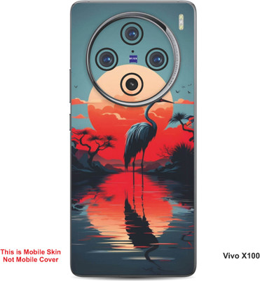 VYBE The Smart Choice Vivo X100 Naturel Mobile Skin(Regent Grey 18)