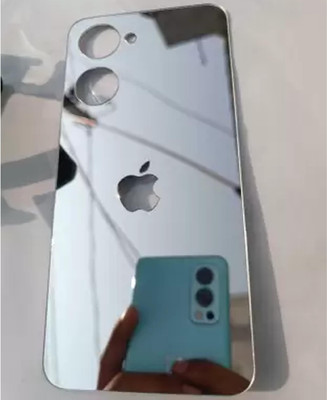 MOBIZONE VIVO Y28E 5G SILVER MIRROR BACK PANNEL Mobile Skin(Silver)