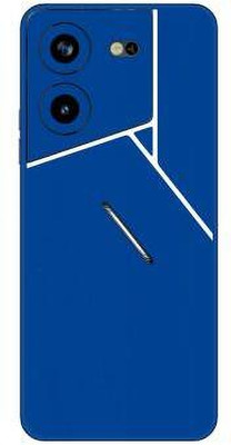 Vcare GadGets Pova 5 Pro (5G) Mobile Skin(Blue)