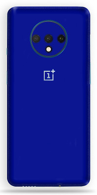 AsSkin Oneplus 7T Mobile Skin(Blue Matte Back Skin With High Matte Finish)