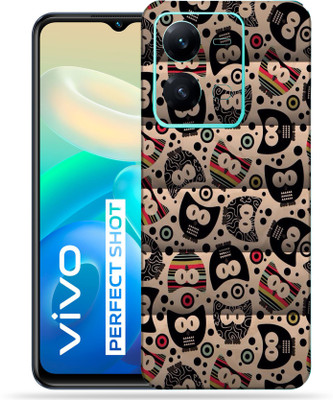 Skinex Vivo V25 5g Mobile Skin(Multicolor Mobile Skin With camera protector (Back + Camera + Side))