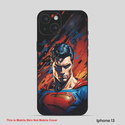VYBE The Smart Choice iPhone 13 Super Hero Mobile Skin(Pale Carmine 4)