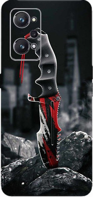 BUGGU realme GT Neo 3T Mobile Skin(Ultra Super Killer Knife Skin With High Matte Finish.)