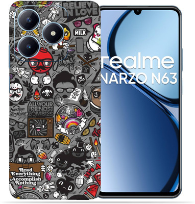 OggyBaba OggyBaba Realme Narzo N63 Mobile Skin(Zombie Graffiti)