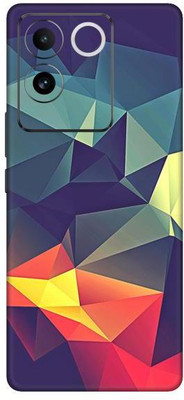 Vcare GadGets Colorful Diamond Vivo T2 Pro 5G Mobile Skin(Multicolor)