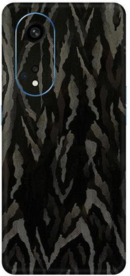 Vcare GadGets Reno 8 T 5G Mobile Skin(Black)
