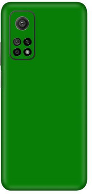 Vcare GadGets Mi 10 T 5G Mobile Skin(Green Matte)