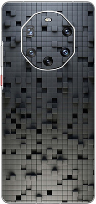 FCS Huawei Mate 40 RS Porsche Printed Back skin Mobile Skin(Dark Wall)