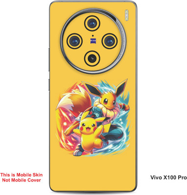 VYBE The Smart Choice Vivo X100 Pro Pokemon Embossed Mobile Skin(Sandstorm B16)