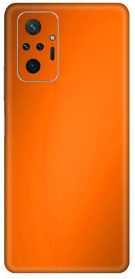 Vcare GadGets Redmi Note 10 Pro Max Mobile Skin(Orange)