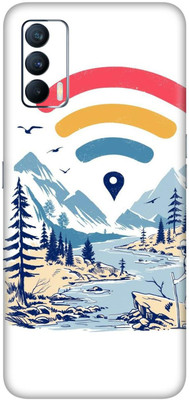 AMTHA AMTHA Realme X7 5G Premium Vinyl Mobile Skin(Multicolor)