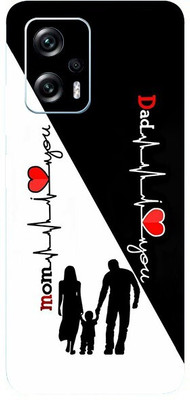 TJ CREATION Redmi K50i 5G Mobile Skin(Mom & Dad Skin With High Matte Finish.)