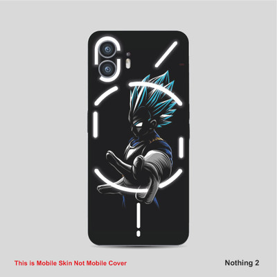 VYBE The Smart Choice Nothing 2 Goku Mobile Skin Mobile Skin(Alabaster Black B9)