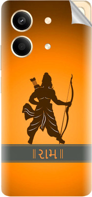 Snooky Xiaomi Redmi Note 13R Pro Mobile Skin(Dark Yellow)