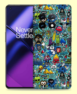 WeCre8 Skin's Oneplus 11R 5G Mobile Skin(Dang Multicolor Mobile Skin)