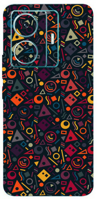 TJ CREATION VIVO T1 PRO 5G Mobile Skin(Geometric Shape Skin With High Matte Finish.)