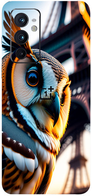 AsSkin Oneplus 9RT 5G Mobile Skin(Color Owl Skin With High Matte Finish..)