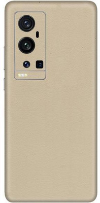 Vcare GadGets Vivo X60 Pro Plus Mobile Skin(Cream Leather)