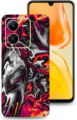 SkinoMania Vivo V25-5G Mobile Skin(Multicolor Lava)