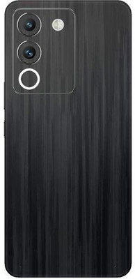 Vcare GadGets Wood Black Vivo Y200 5G Mobile Skin(Multicolor)