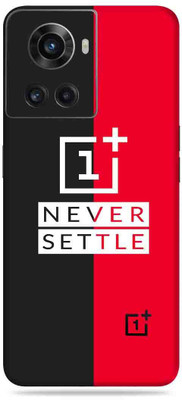 WeCre8 Skin's Oneplus 10R 5G Mobile Skin(Oneplus Never Settle Multicolor Mobile Skin With Cleaning Wipe)