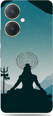 SkinoMania Vivo y27 Mobile Skin(shiv medi Mobile Back Multicolor Mobile Skin)