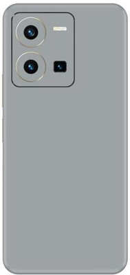 Vcare GadGets Y35 2022 Glossy Silver Back Side Premium Mobile Skin(Glossy Silver)