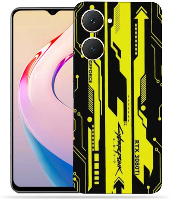 OggyBaba OggyBaba Vivo Y03 Mobile Skin(Cyberpunk Yellow Black)