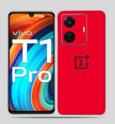 SkinoMania Vivo T1 Pro (5g) Mobile Skin(OnePlus-Sign Multicolor Mobile skin)