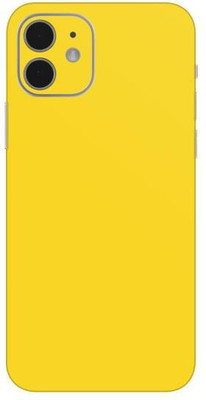 QKVR iPhone 12 Mini Mobile Skin(Yellow)