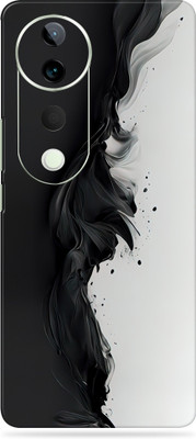 WeCre8 Skin's vivo T3 Ultra Premium Vinyl Mobile Skin (Multicolor) Mobile Skin(B&W Art)