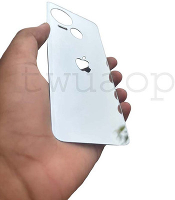 TWUAOP TECNO SPARK 10 5G MOBILE SKIN ACRYLIC SHEET MIRROR BACK PANNEL APPLE Mobile Skin(Silver)