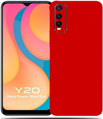 BugguSkin VIVO Y20 Mobile Skin(Ultra Super Red Matte Skin With High Matte Finish.)