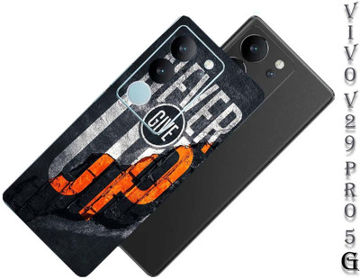 Pochanki Vivo V29 Pro 5G Mobile Skin(Never Give Up Graffiti Back Skin Multicolor)