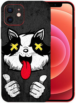 TJ CREATION Apple Iphone 11 Mobile Skin(Ultra Super Crazy Cat Skin With High Matte Finish.)