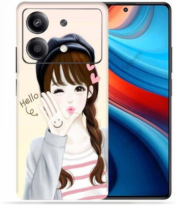OggyBaba Poco X6 Neo 5g Mobile Skin(Cute-Girl)