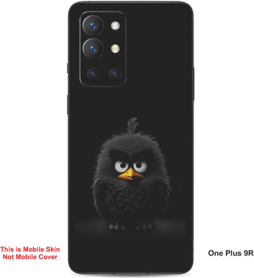 VYBE The Smart Choice One Plus 9R Angry Bird Embossed Mobile Skin(Iridium 21)