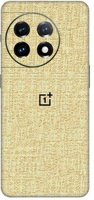 Vcare GadGets One Plus 11 5G With Logo Mobile Skin(Wooden)