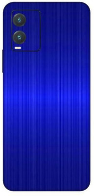 Vcare GadGets T1x Mobile Skin(Dark Blue Brushed)