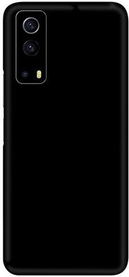 Vcare GadGets Glossy Black vivo i QOO Z3 5G Mobile Skin(Glossy Black)