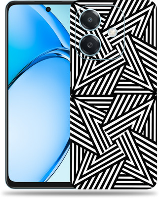 SkinoMania OPPO A3x 5G Premium Vinyl Mobile Skin (Multicolor) Mobile Skin(Abstract Line)