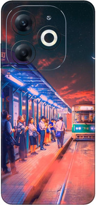 AMTHA AMTHA INFINIX SMART 8 Mobile Skin(Multicolor)