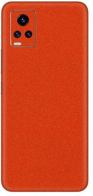 Vcare GadGets Vivo V20 Pro Mobile Skin(Glitter Orange)